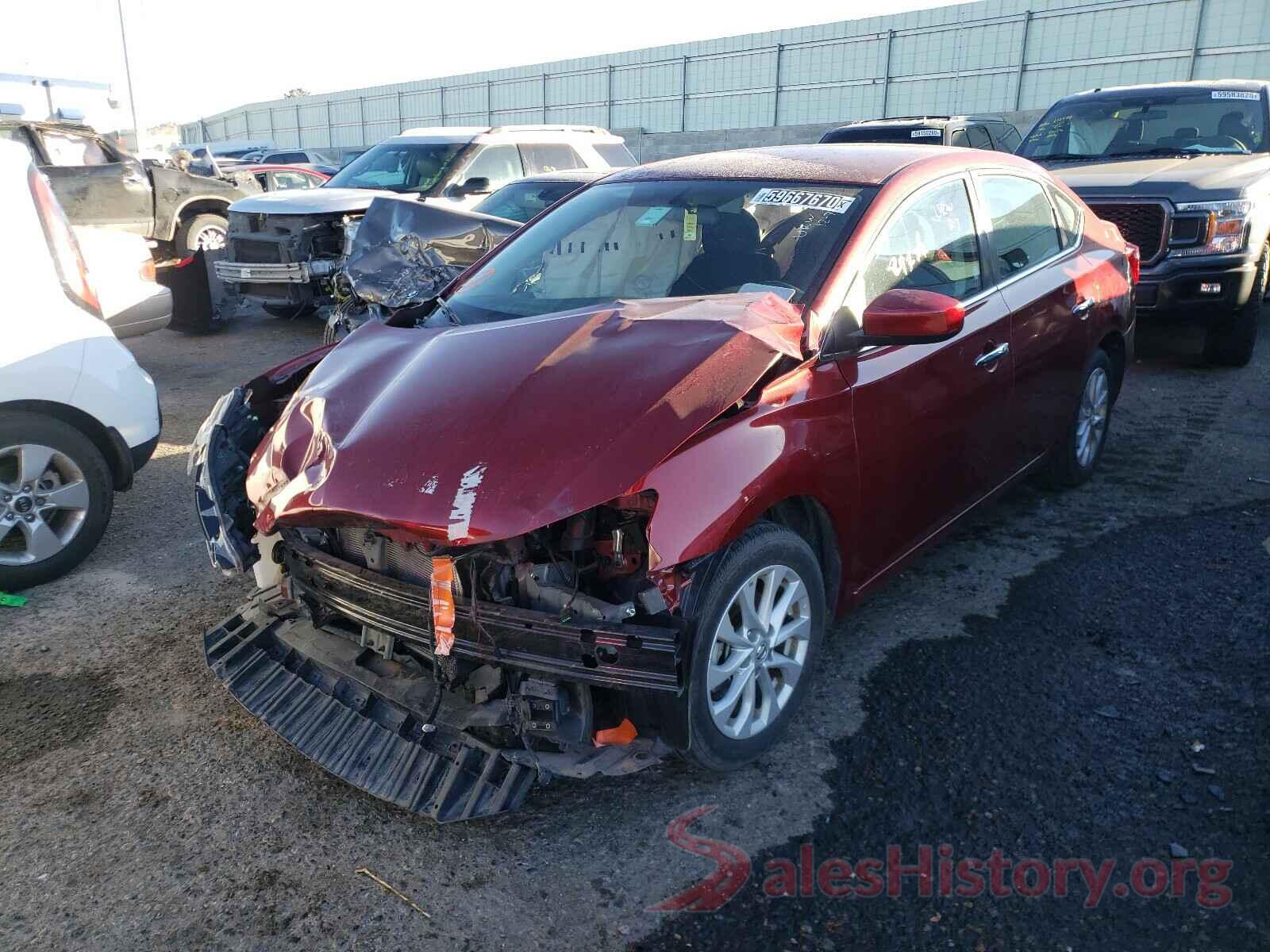 3N1AB7AP6KY264189 2019 NISSAN SENTRA