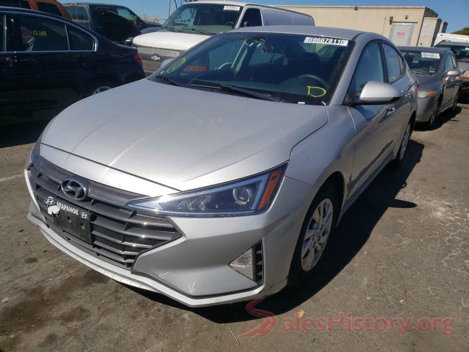 KMHD74LF8KU839163 2019 HYUNDAI ELANTRA