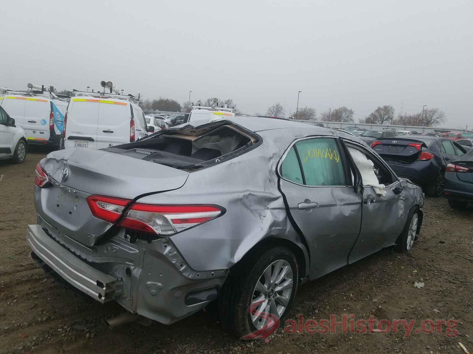 4T1B11HK0KU771518 2019 TOYOTA CAMRY