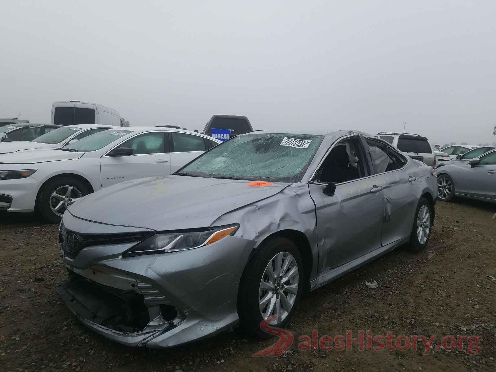 4T1B11HK0KU771518 2019 TOYOTA CAMRY