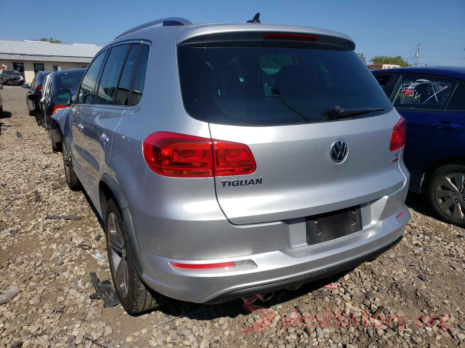 WVGUV7AX0HK014760 2017 VOLKSWAGEN TIGUAN