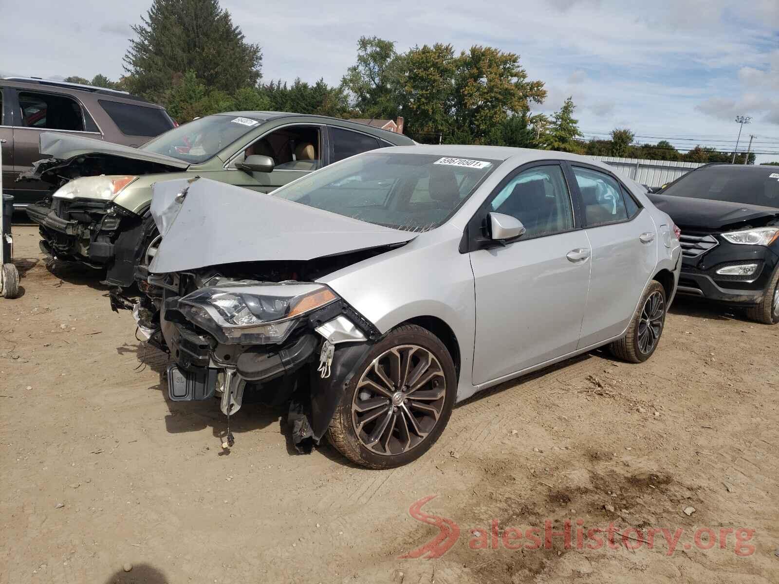 5YFBURHE3GP441087 2016 TOYOTA COROLLA