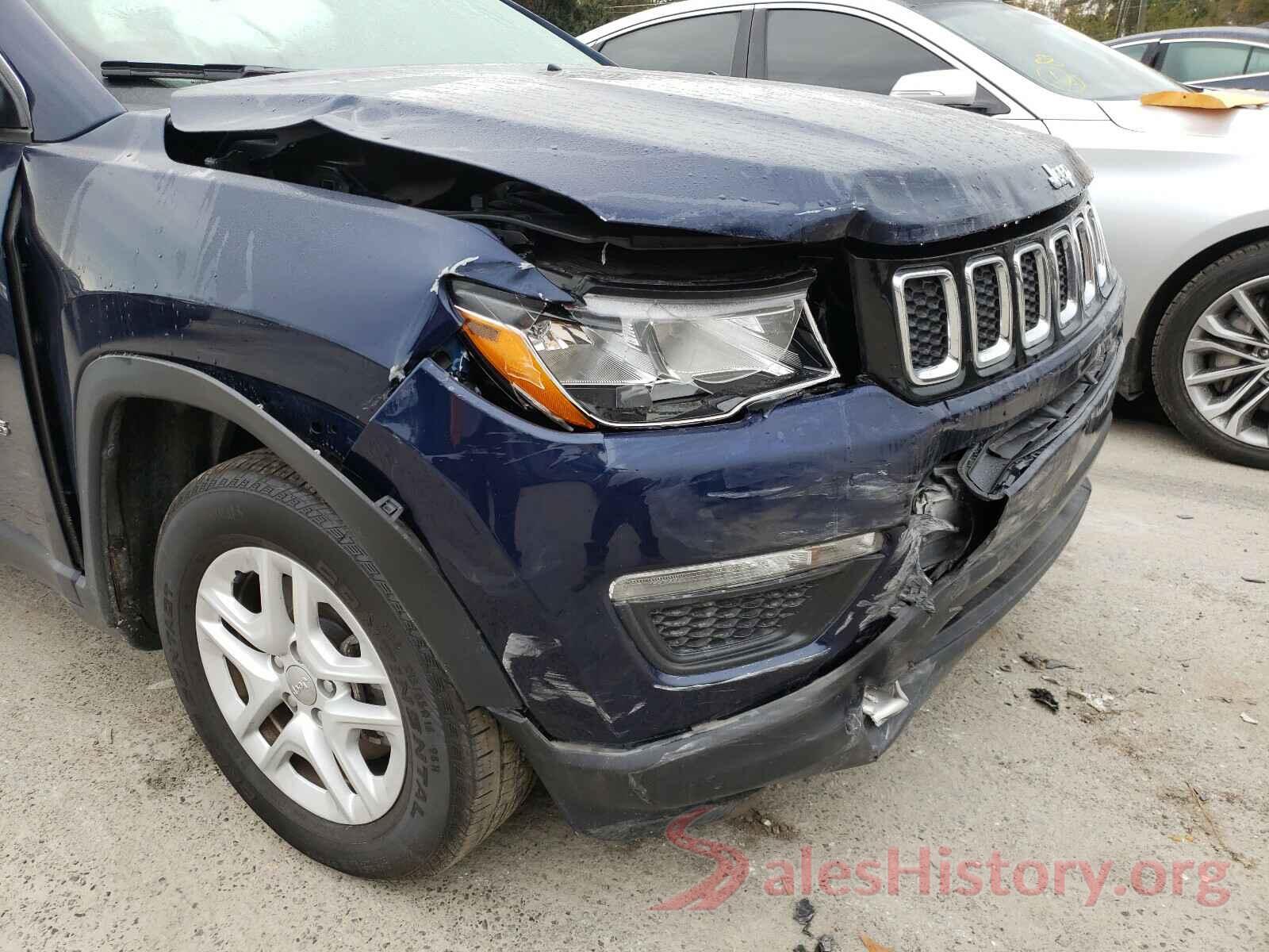 3C4NJCAB3KT756125 2019 JEEP COMPASS