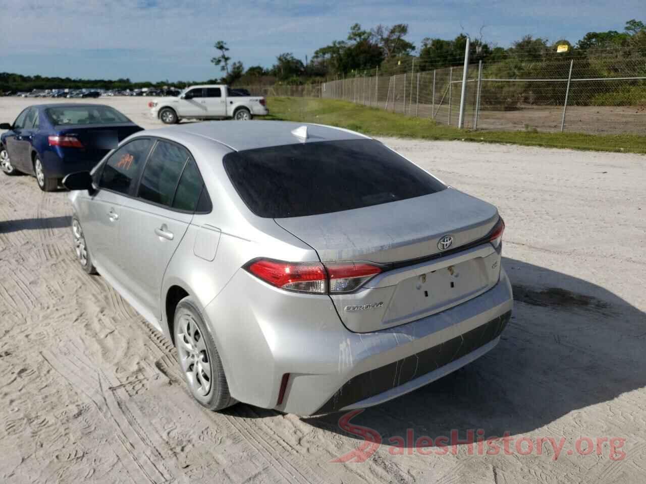 JTDEPRAE7LJ077611 2020 TOYOTA COROLLA