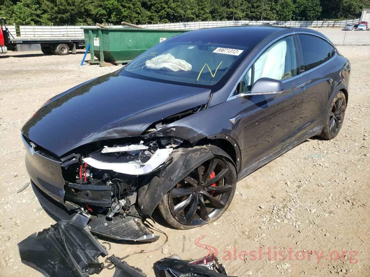 5YJXCAE40LF239965 2020 TESLA MODEL X