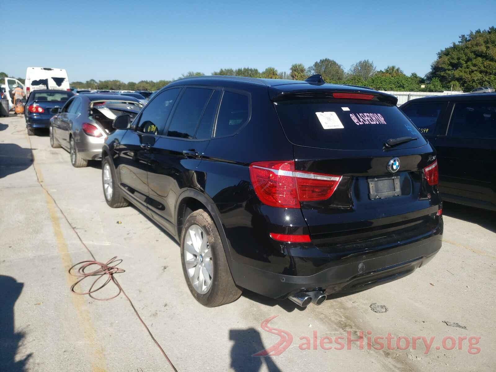 5UXWX9C57G0D83576 2016 BMW X3