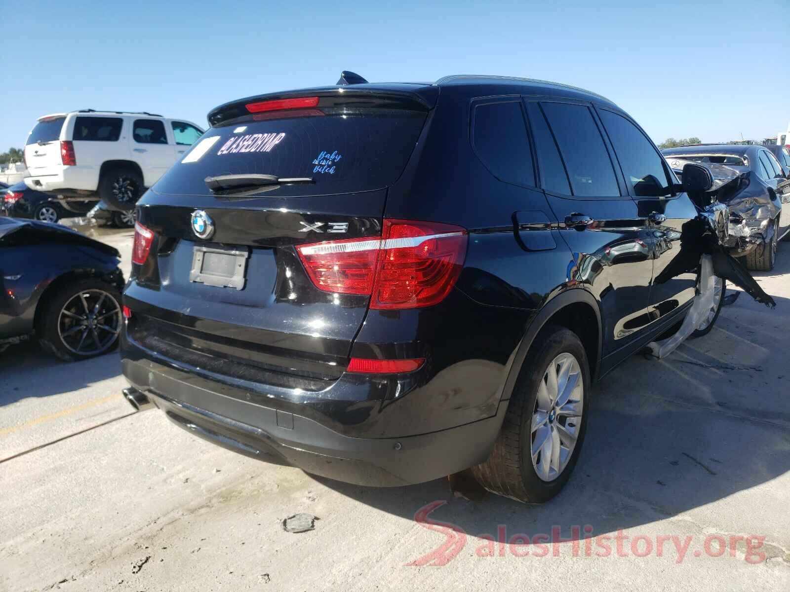 5UXWX9C57G0D83576 2016 BMW X3