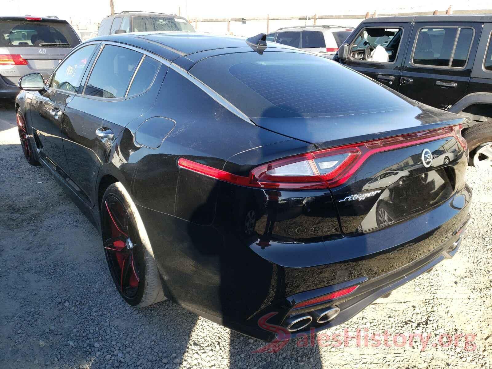 KNAE25LA8J6014659 2018 KIA STINGER