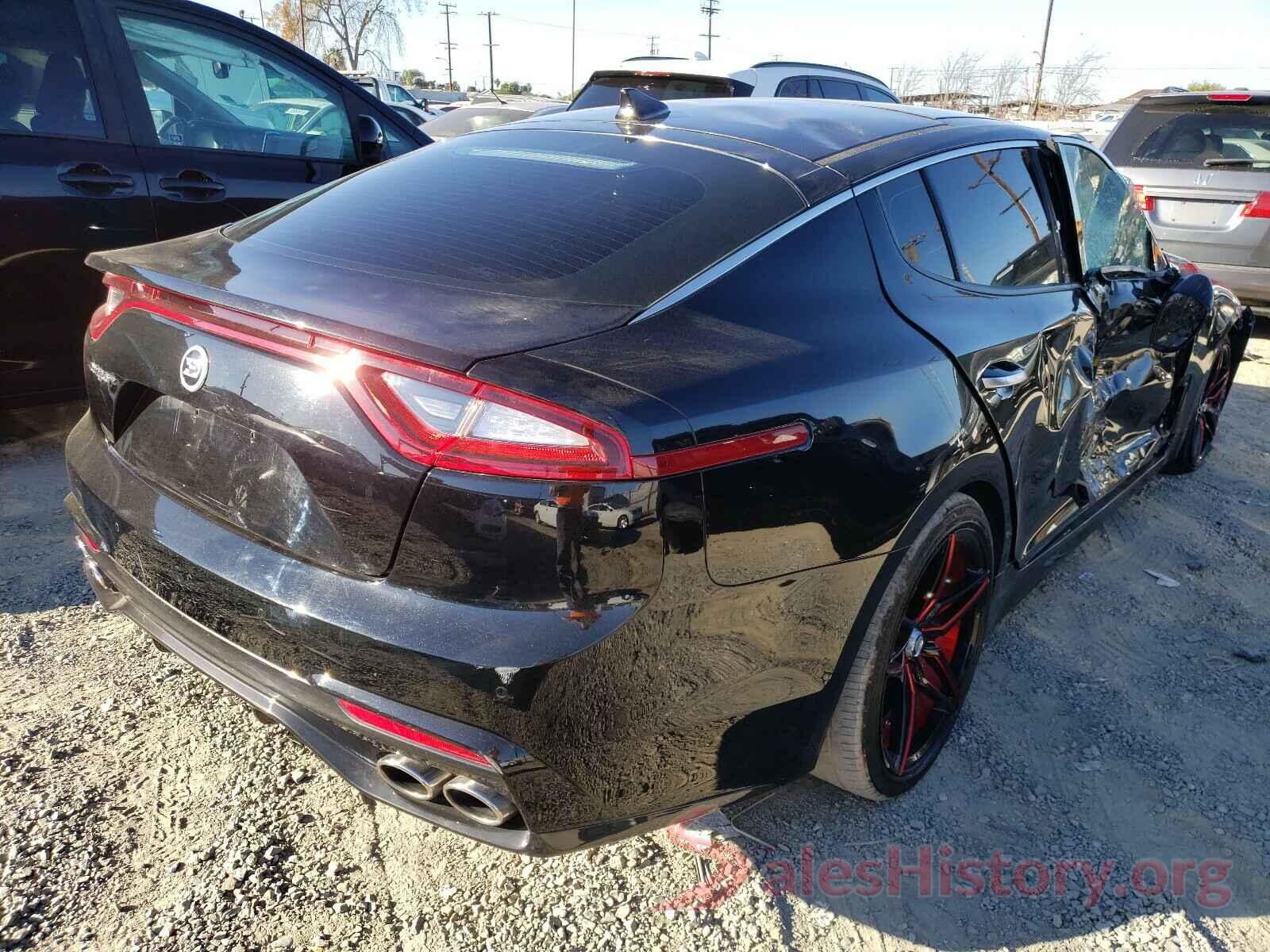 KNAE25LA8J6014659 2018 KIA STINGER