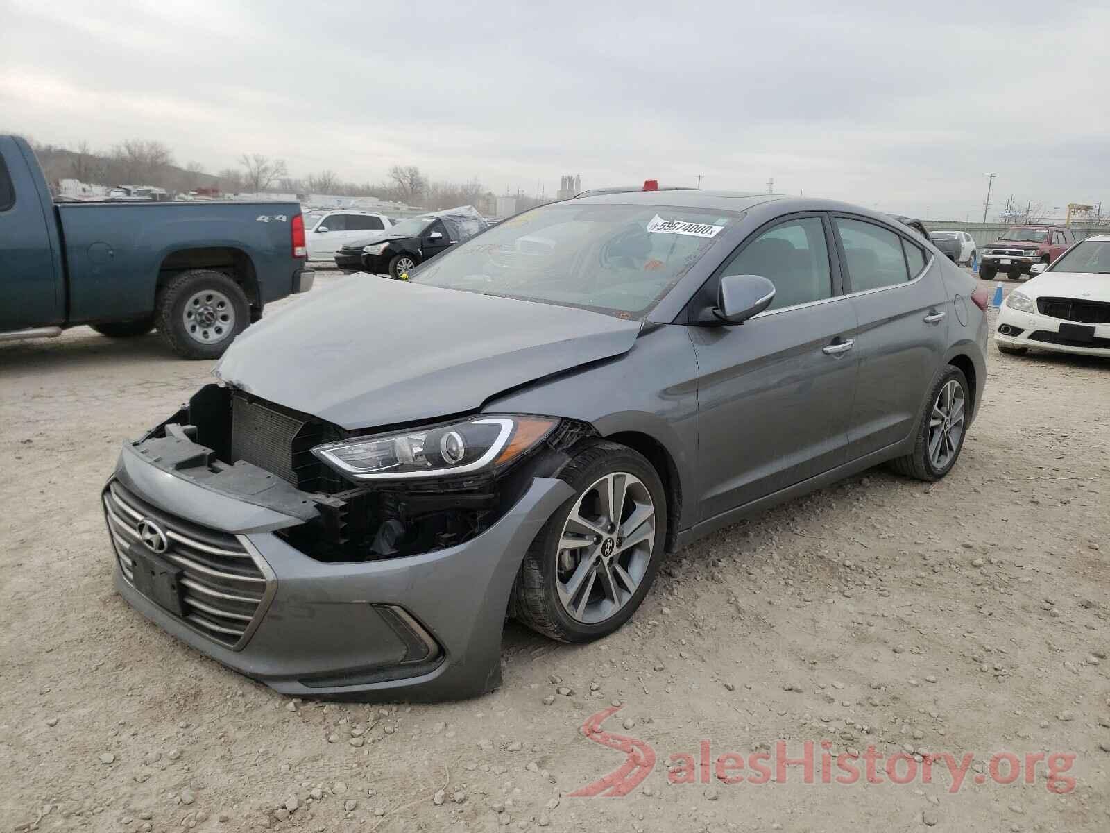 KMHD84LF2HU355172 2017 HYUNDAI ELANTRA