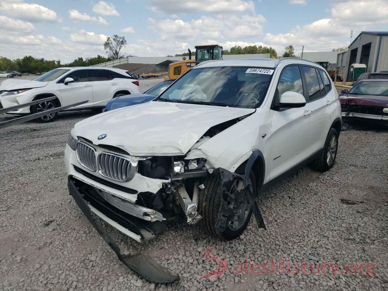 5UXWX9C55H0T07269 2017 BMW X3