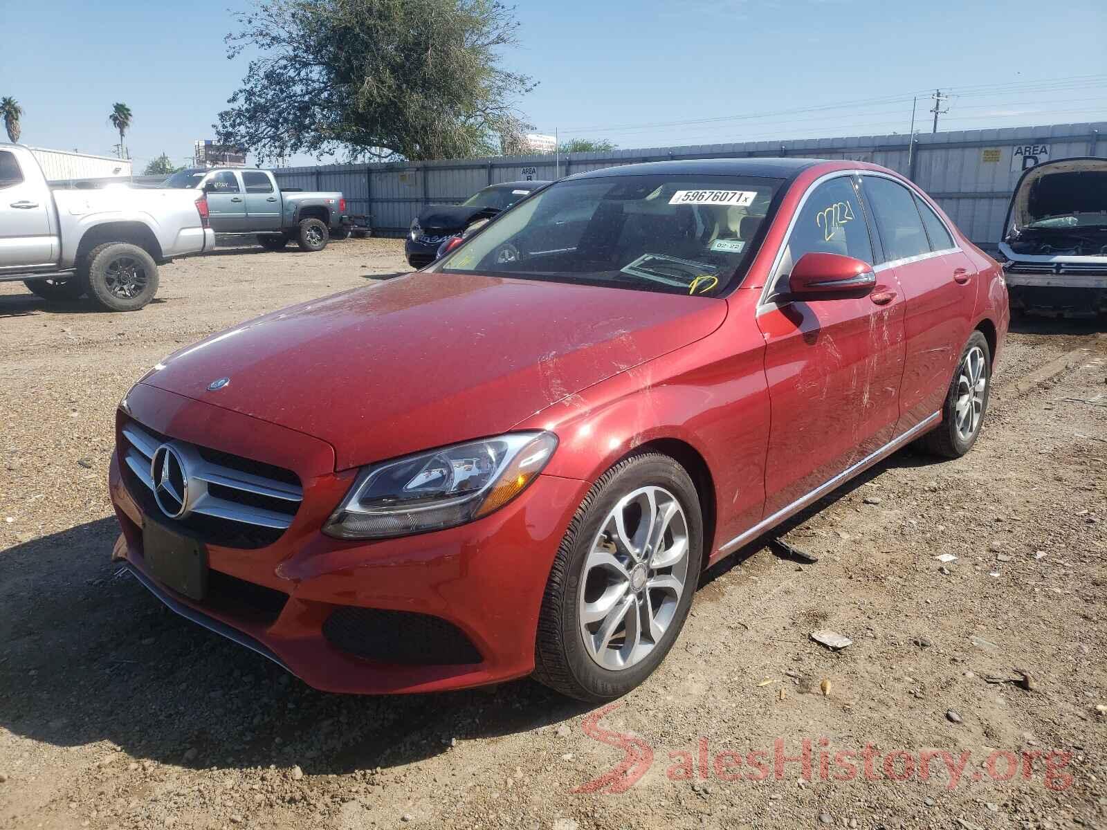 WDDWF4JB0GR160715 2016 MERCEDES-BENZ C-CLASS