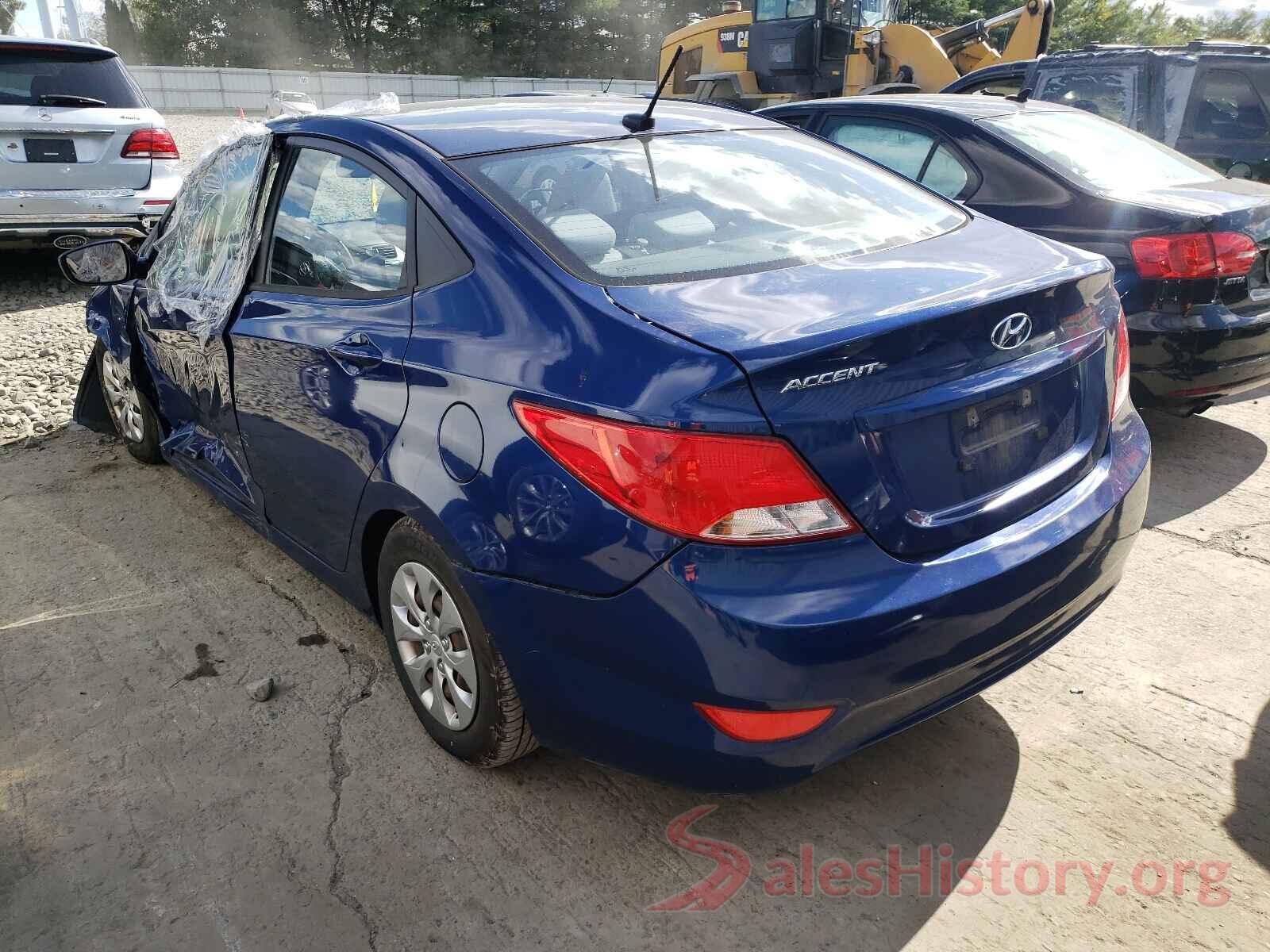 KMHCT4AE8GU038032 2016 HYUNDAI ACCENT