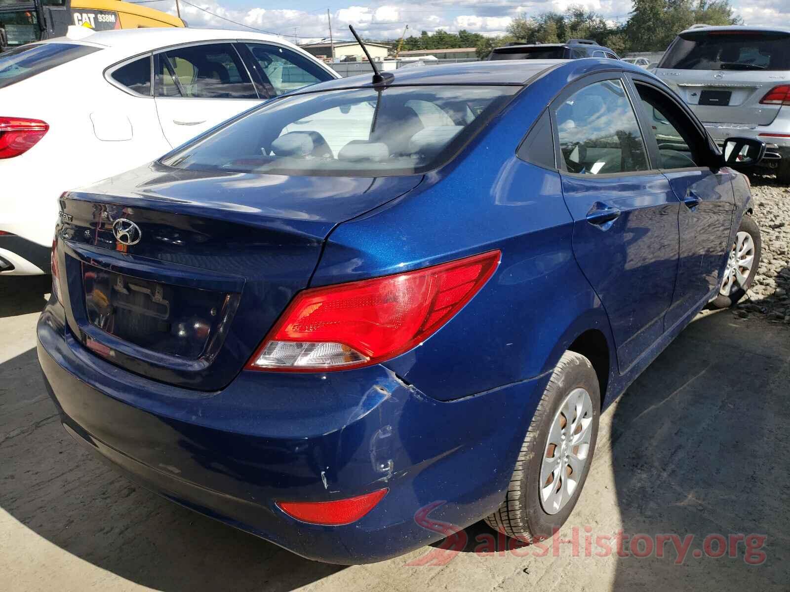 KMHCT4AE8GU038032 2016 HYUNDAI ACCENT