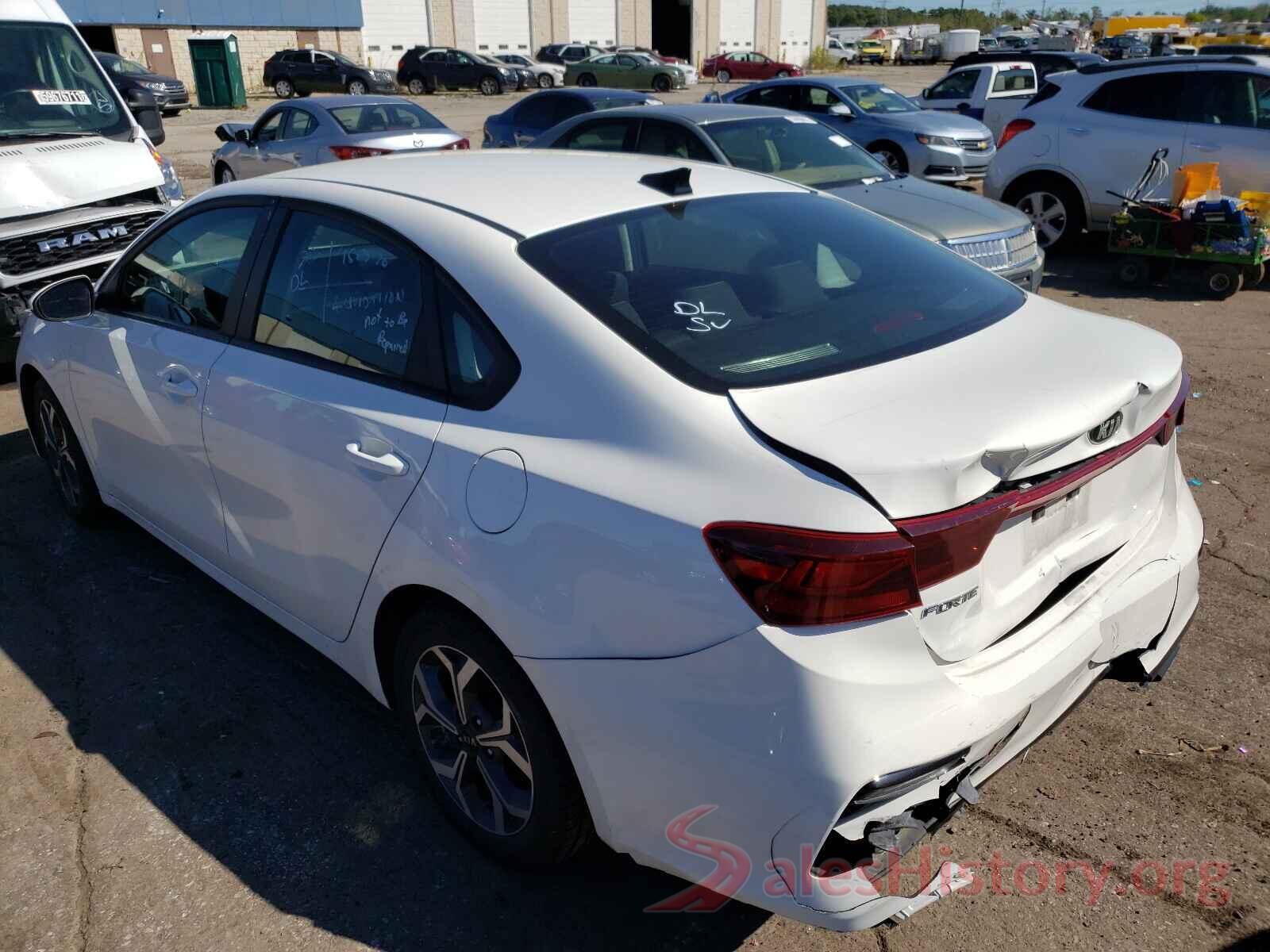 3KPF24AD0LE142583 2020 KIA FORTE