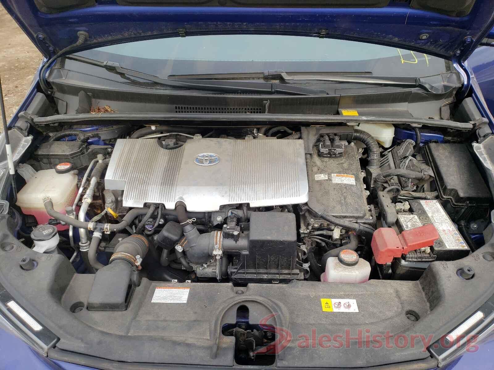 JTDKBRFU7G3519489 2016 TOYOTA PRIUS