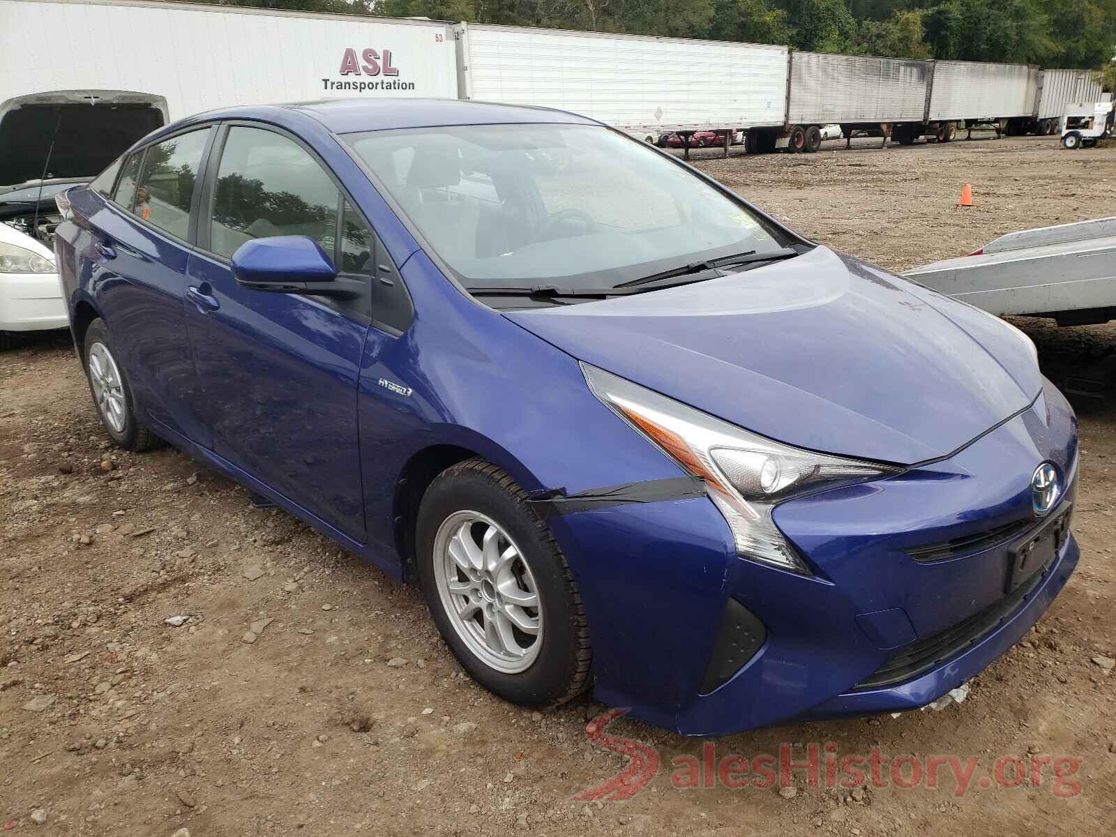 JTDKBRFU7G3519489 2016 TOYOTA PRIUS