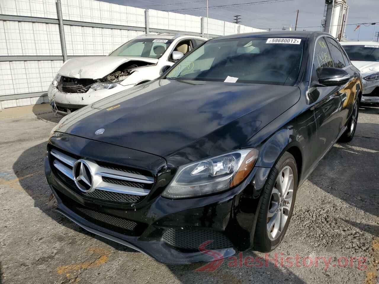 55SWF4JB8HU225536 2017 MERCEDES-BENZ C-CLASS