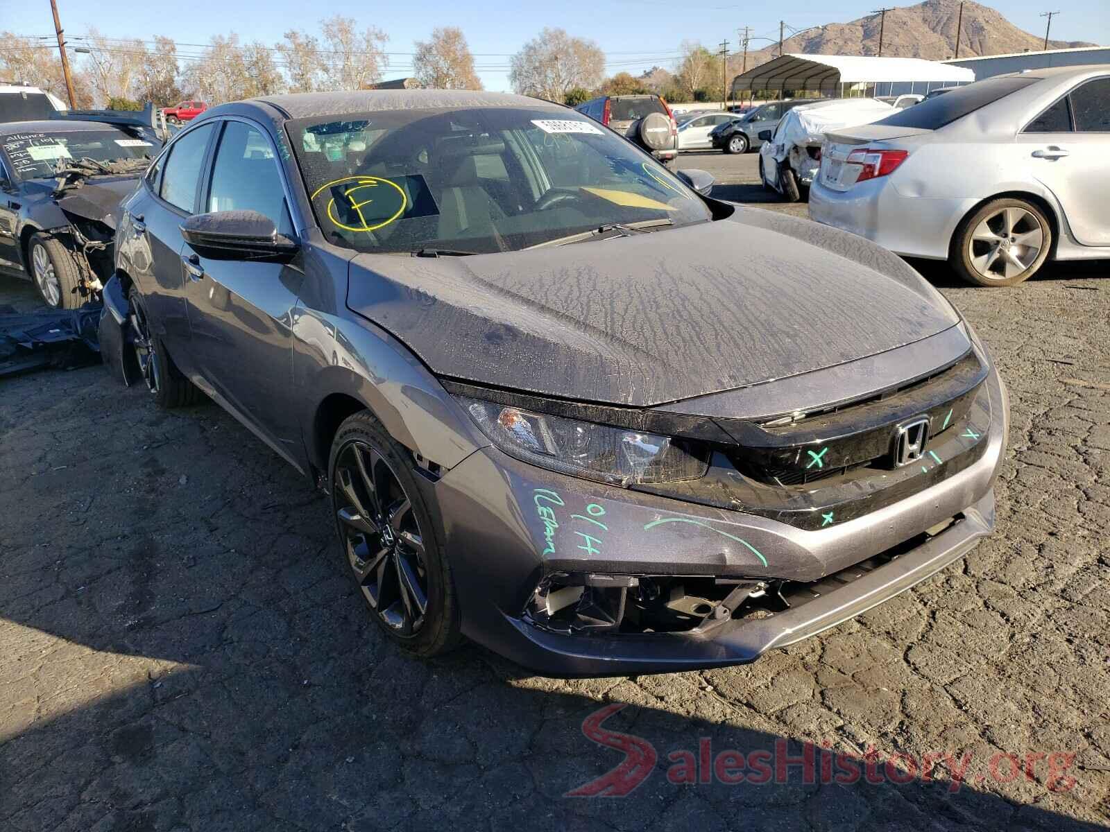 19XFC2F81LE214033 2020 HONDA CIVIC