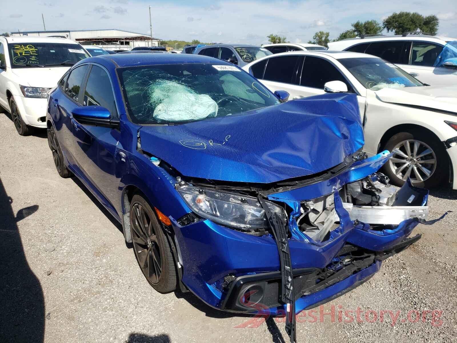 19XFC2F80KE213227 2019 HONDA CIVIC