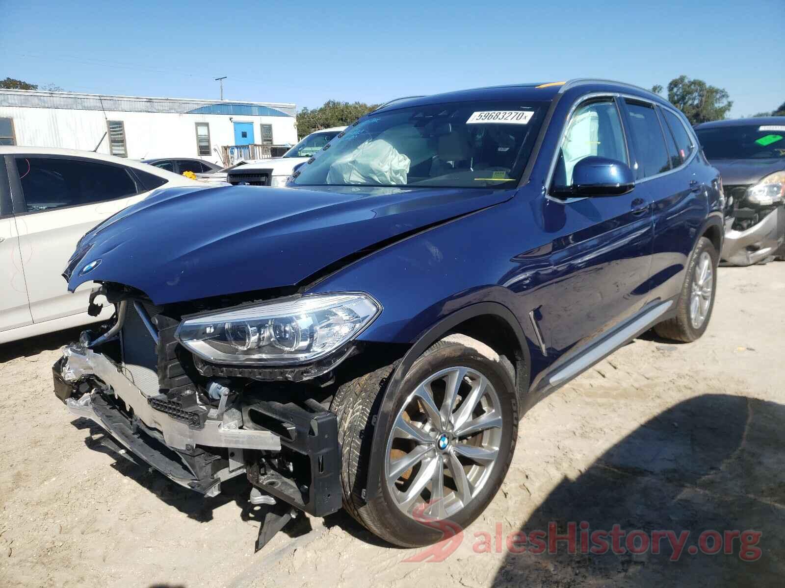 5UXTR7C57KLA48312 2019 BMW X3