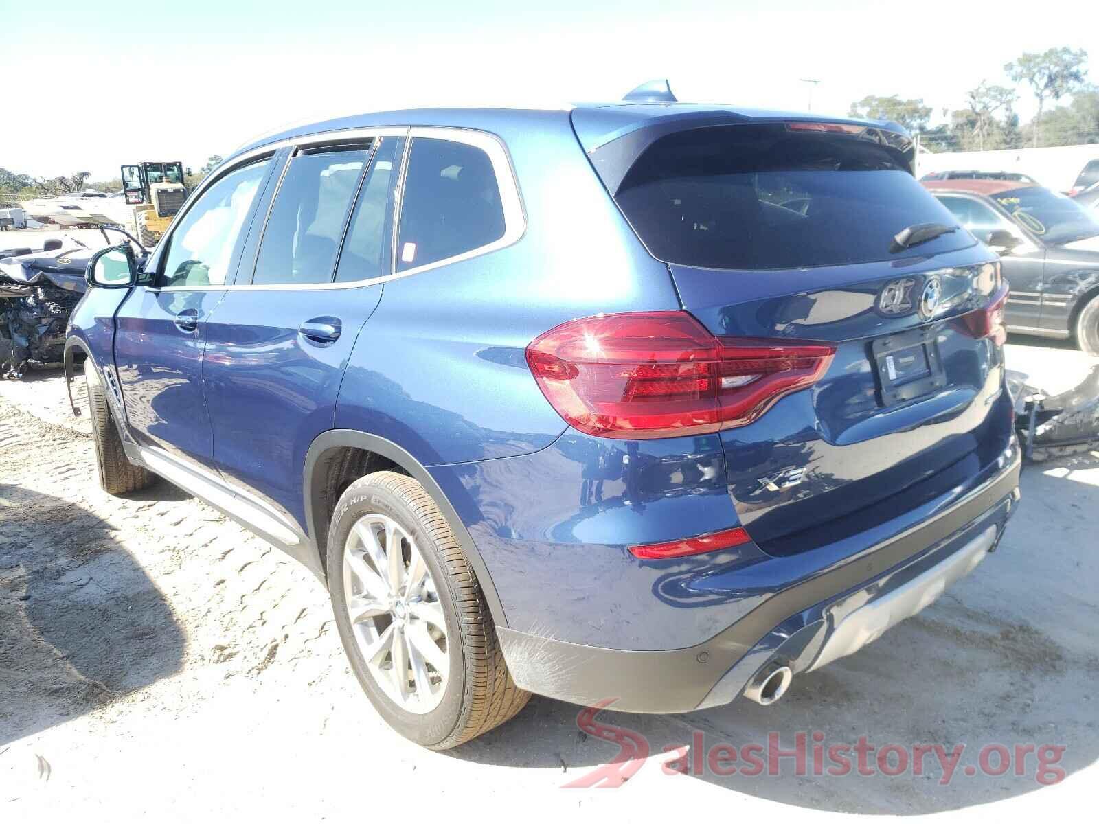 5UXTR7C57KLA48312 2019 BMW X3