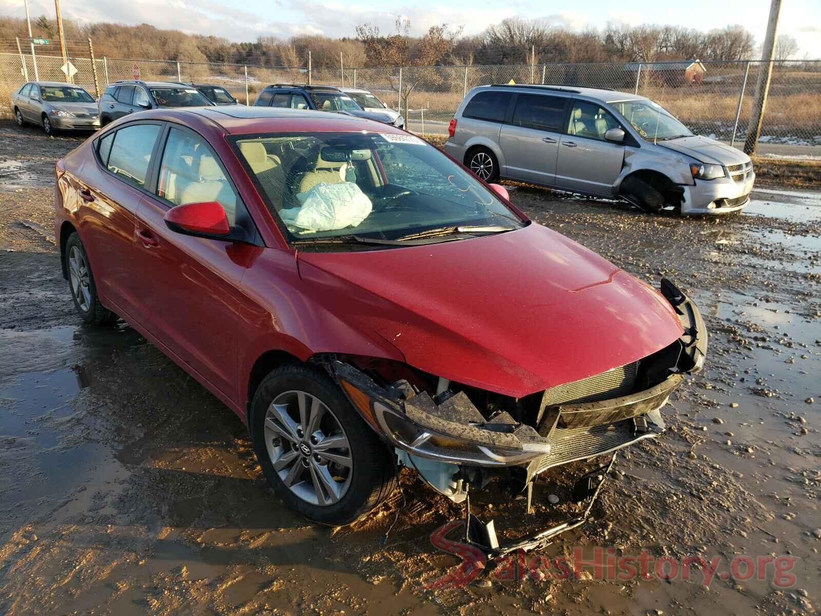 KMHD84LF9HU245705 2017 HYUNDAI ELANTRA