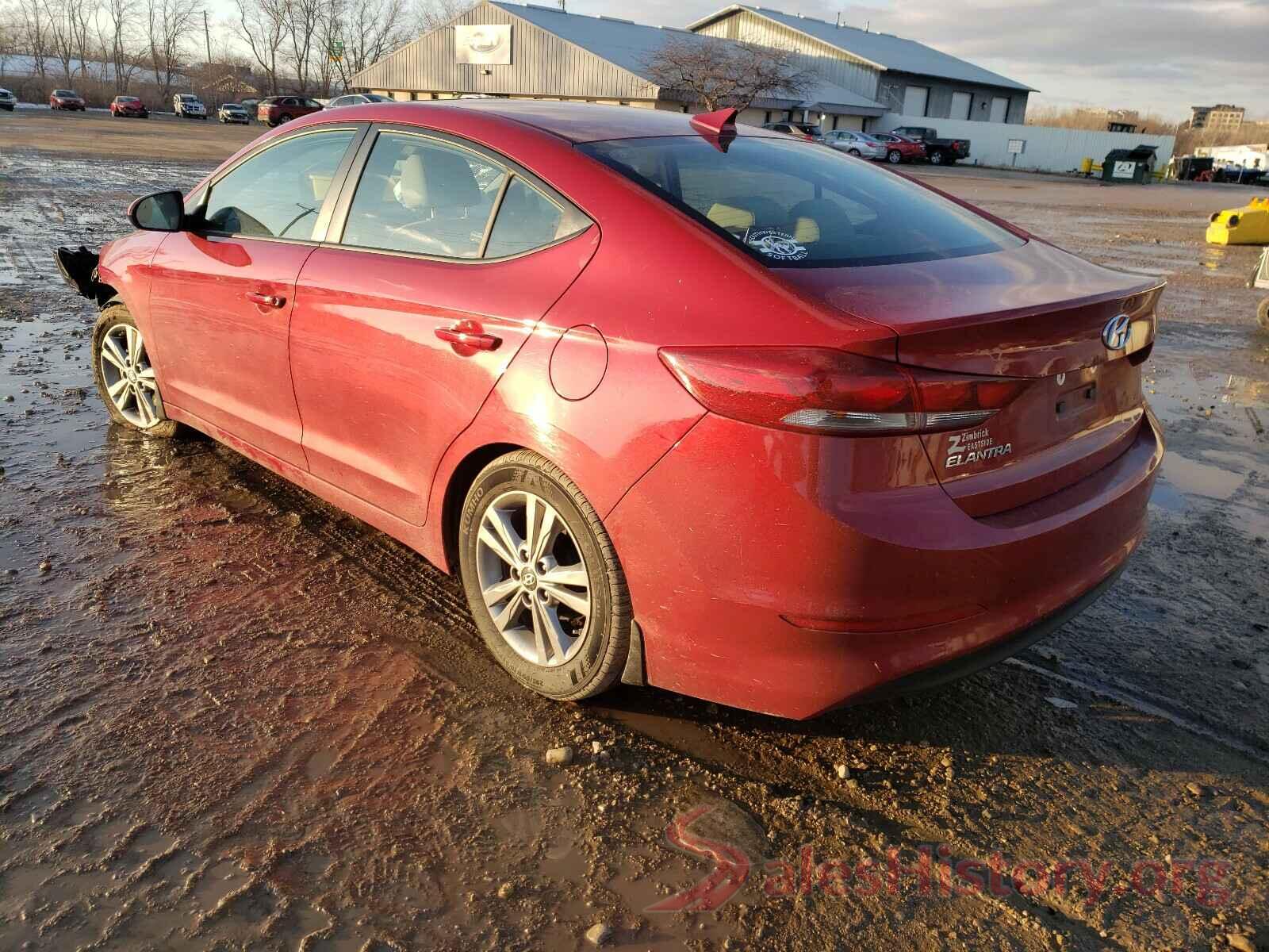 KMHD84LF9HU245705 2017 HYUNDAI ELANTRA