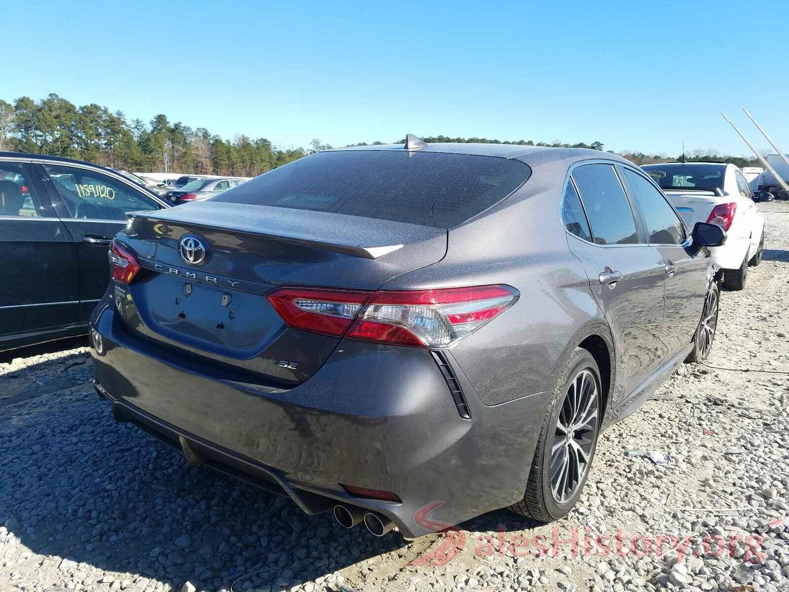 4T1B11HK8KU205168 2019 TOYOTA CAMRY