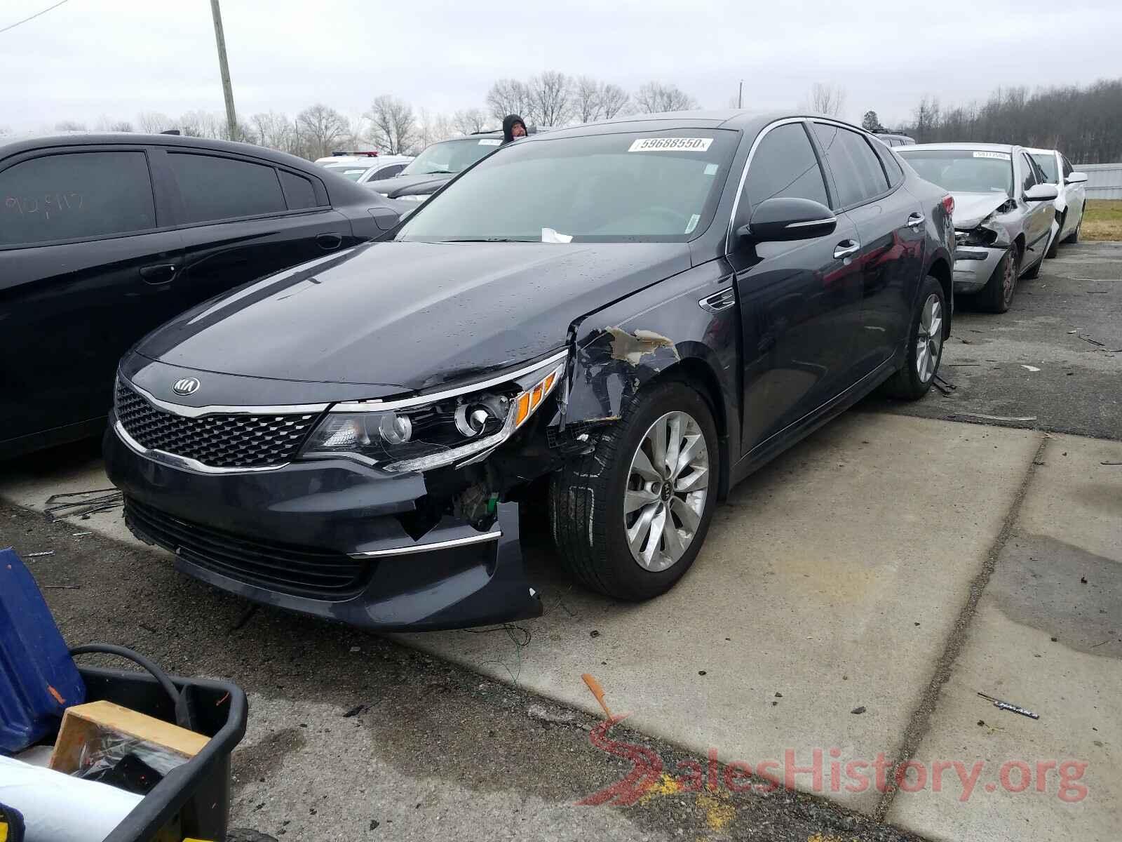 5XXGU4L34HG154009 2017 KIA OPTIMA