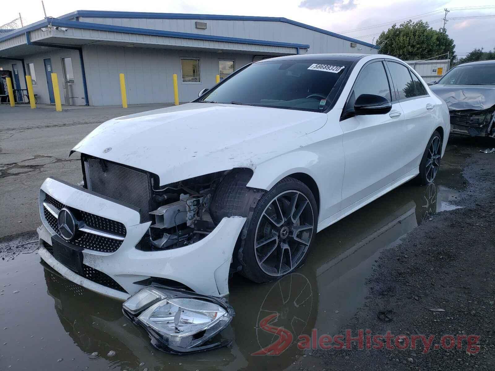 WDDWF8DB0KR457429 2019 MERCEDES-BENZ C CLASS