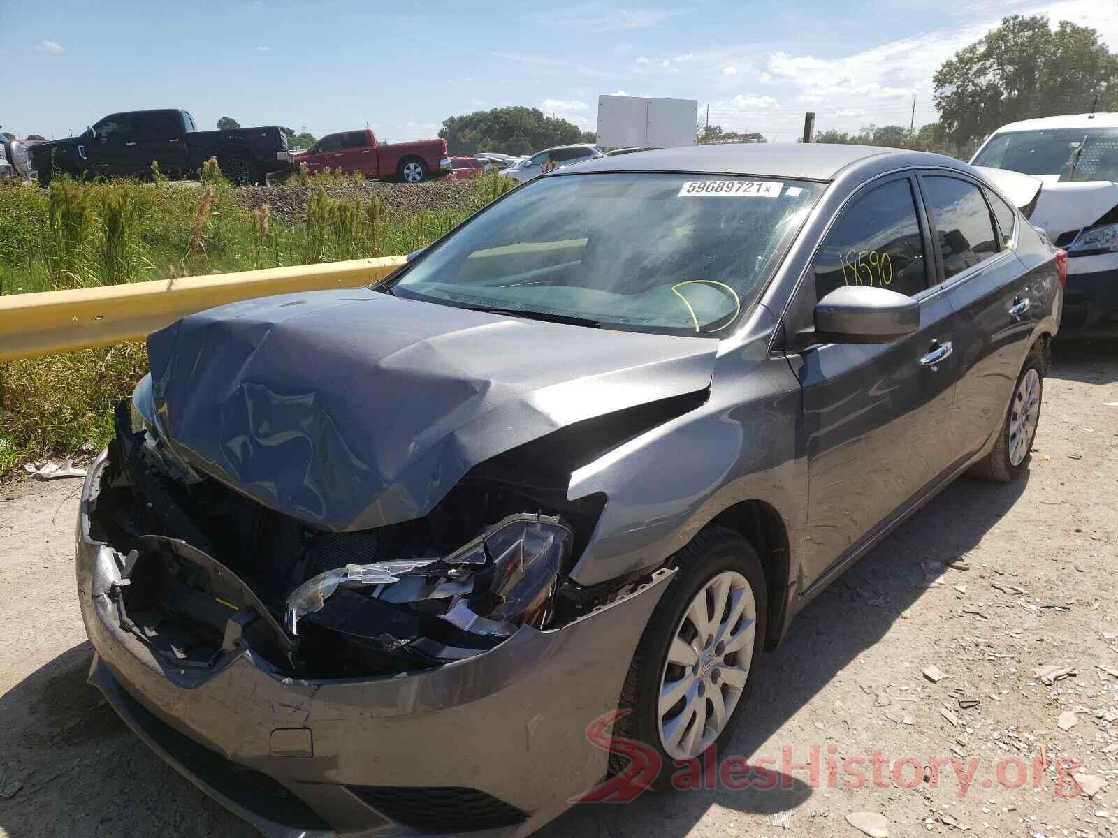 3N1AB7AP9KY216721 2019 NISSAN SENTRA