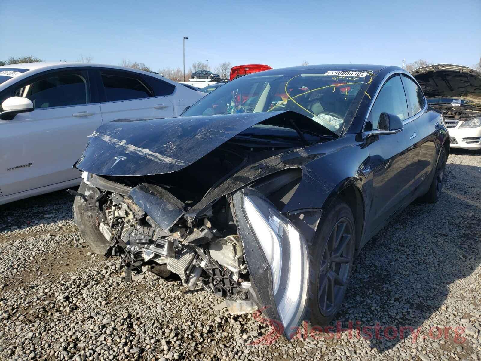 5YJ3E1EB3LF600256 2020 TESLA MODEL 3