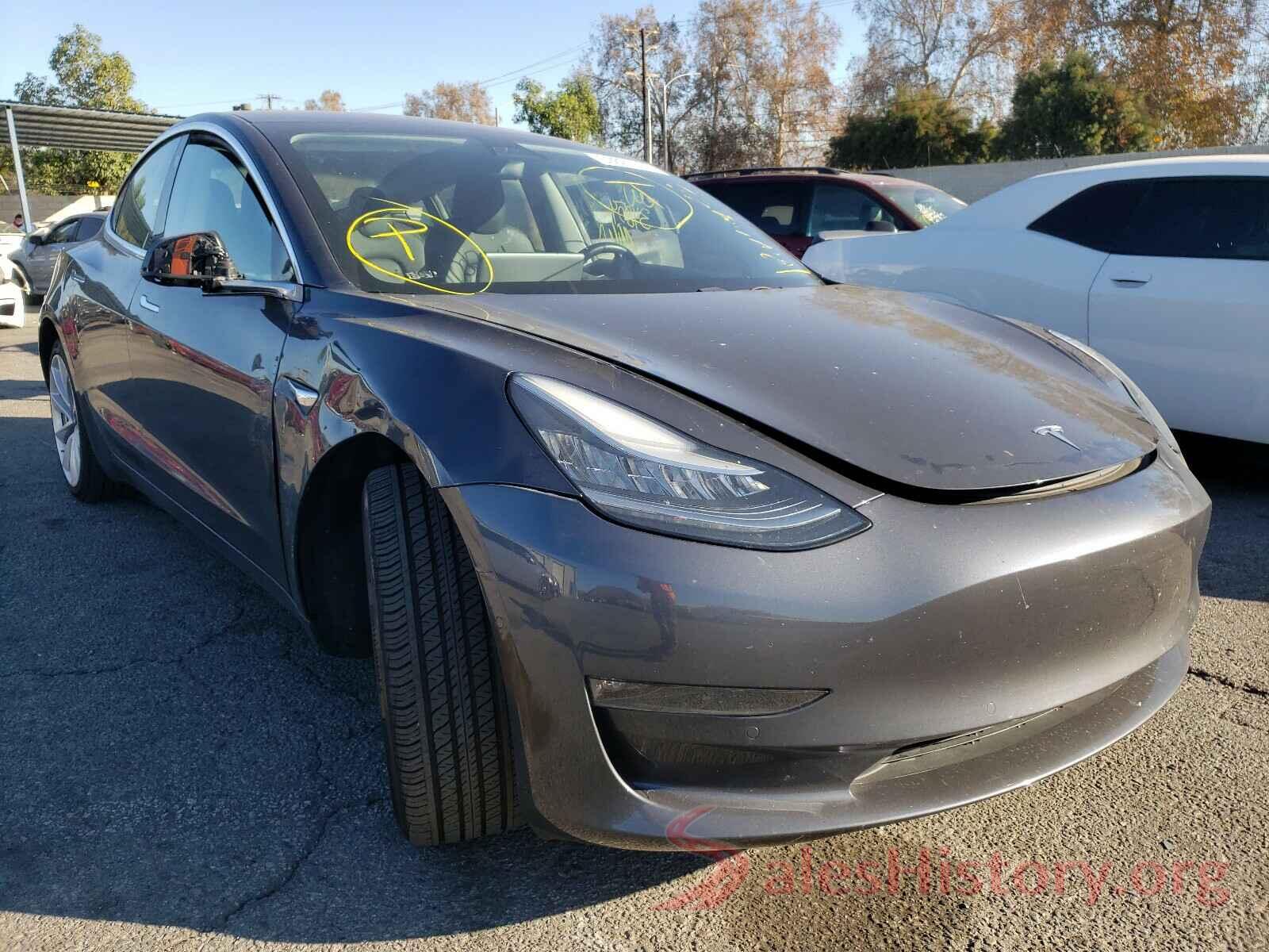 5YJ3E1EBXJF091005 2018 TESLA MODEL 3