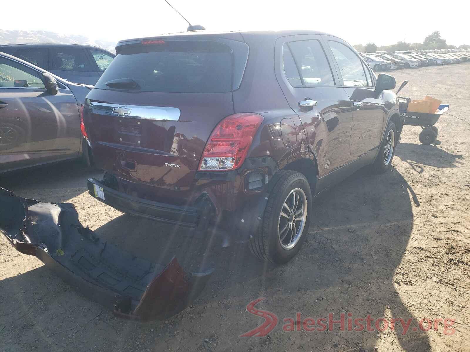 3GNCJKSB2GL138549 2016 CHEVROLET TRAX