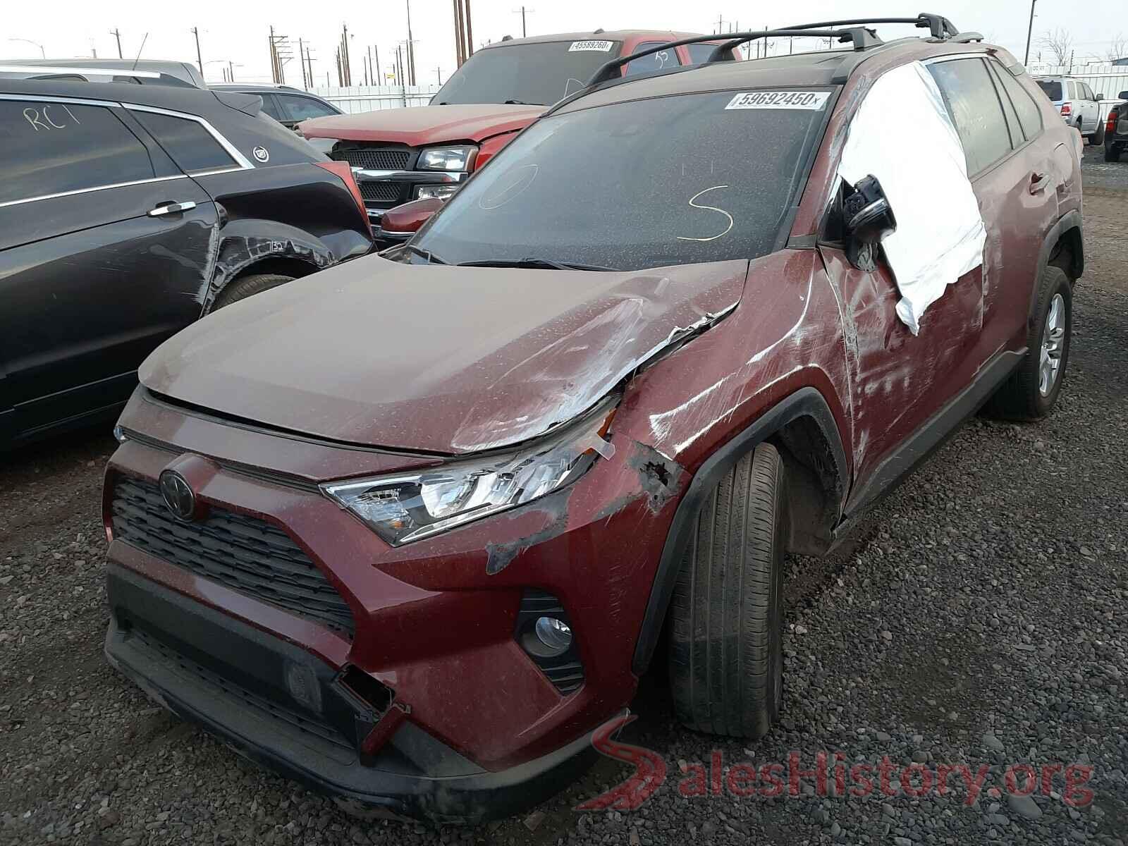 JTMW1RFV3KD016459 2019 TOYOTA RAV4