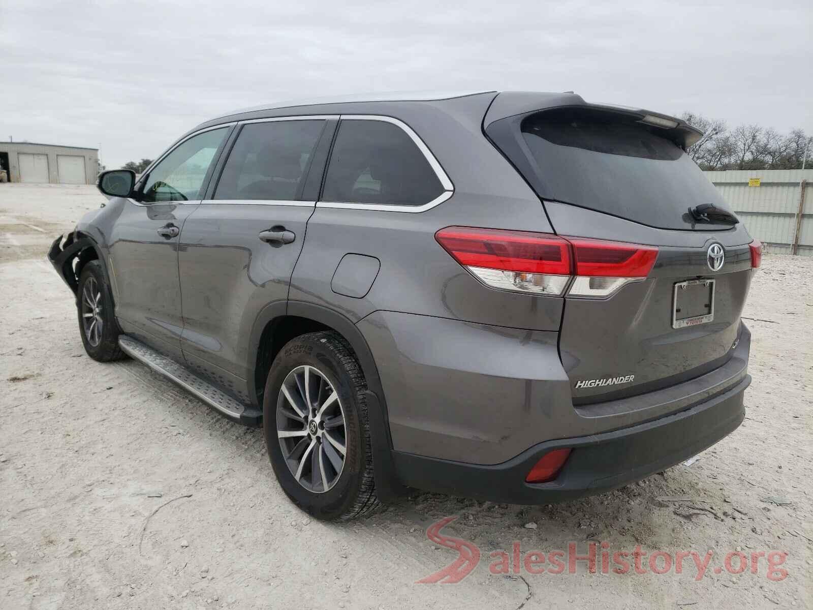 5TDKZRFH3HS510898 2017 TOYOTA HIGHLANDER