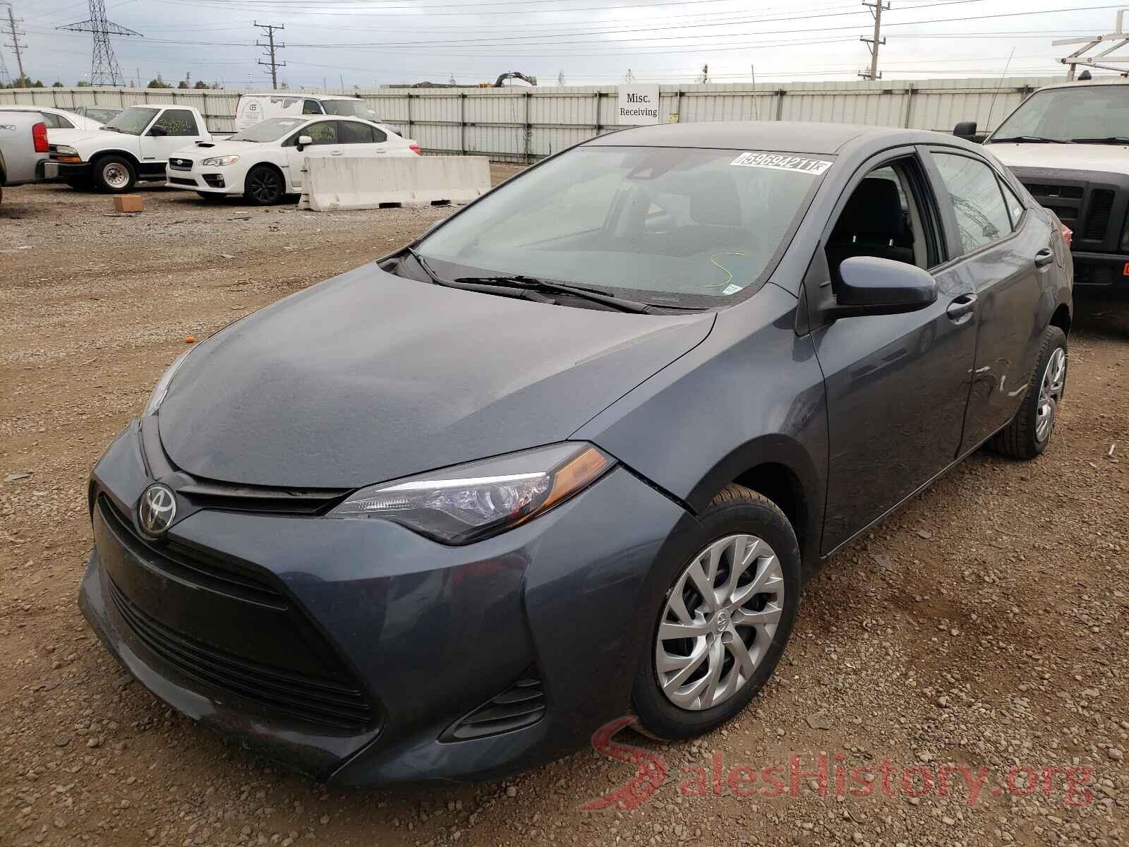 2T1BURHE3KC215284 2019 TOYOTA COROLLA