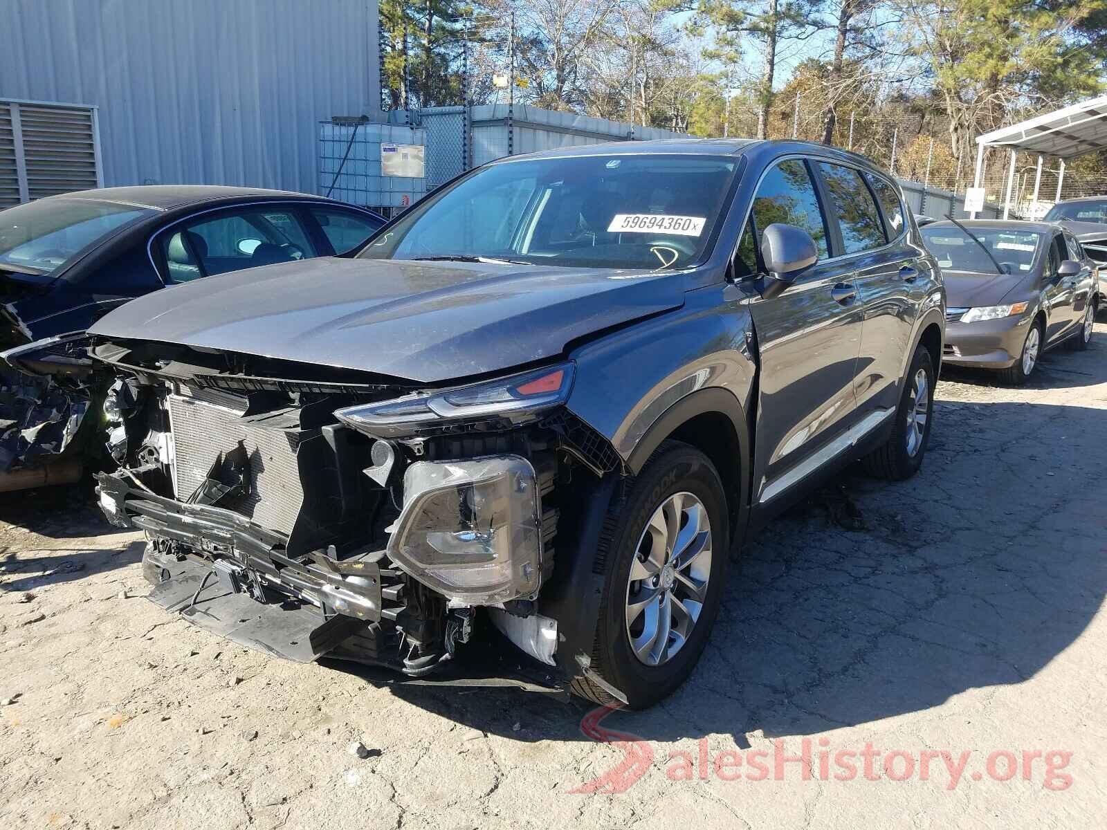 5NMS23AD6KH107143 2019 HYUNDAI SANTA FE