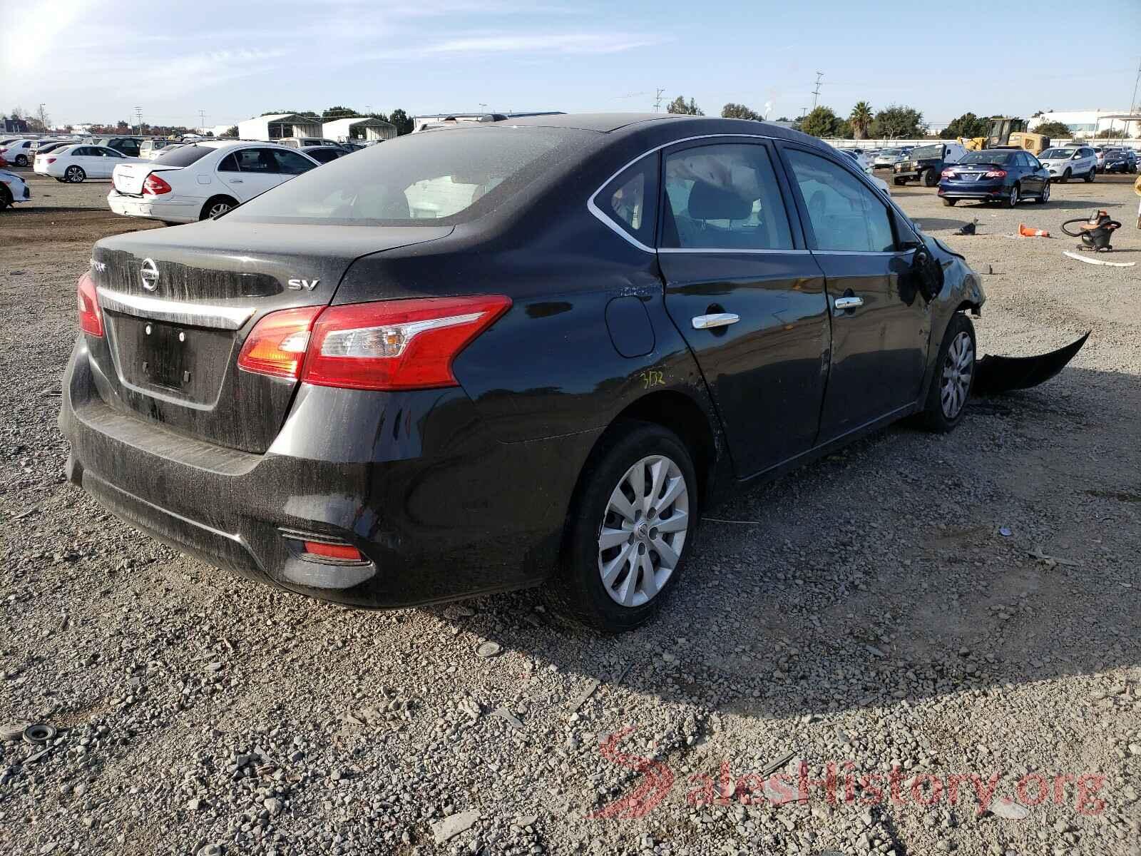 3N1AB7AP1HL698512 2017 NISSAN SENTRA