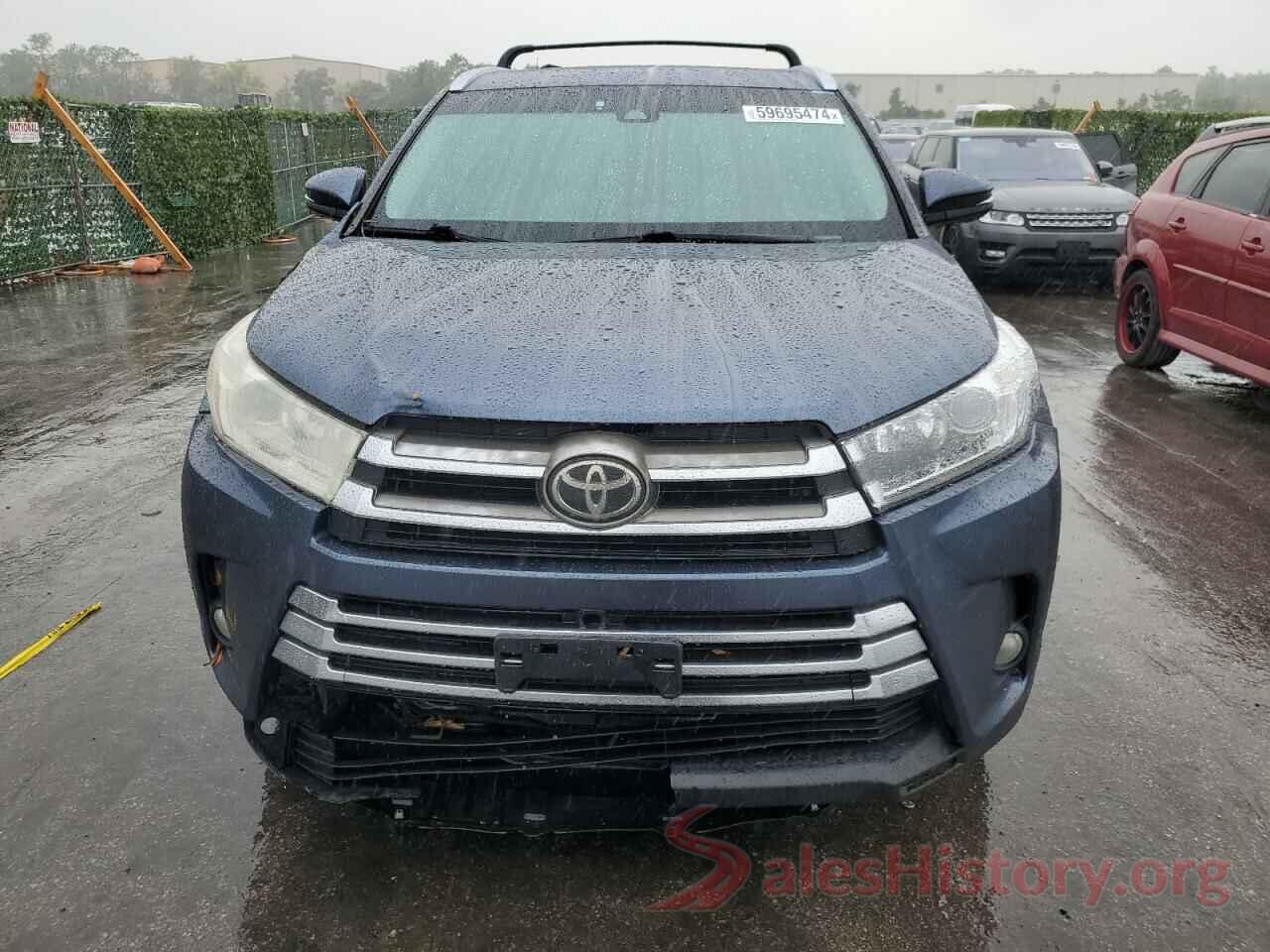 5TDYZRFH2HS229895 2017 TOYOTA HIGHLANDER