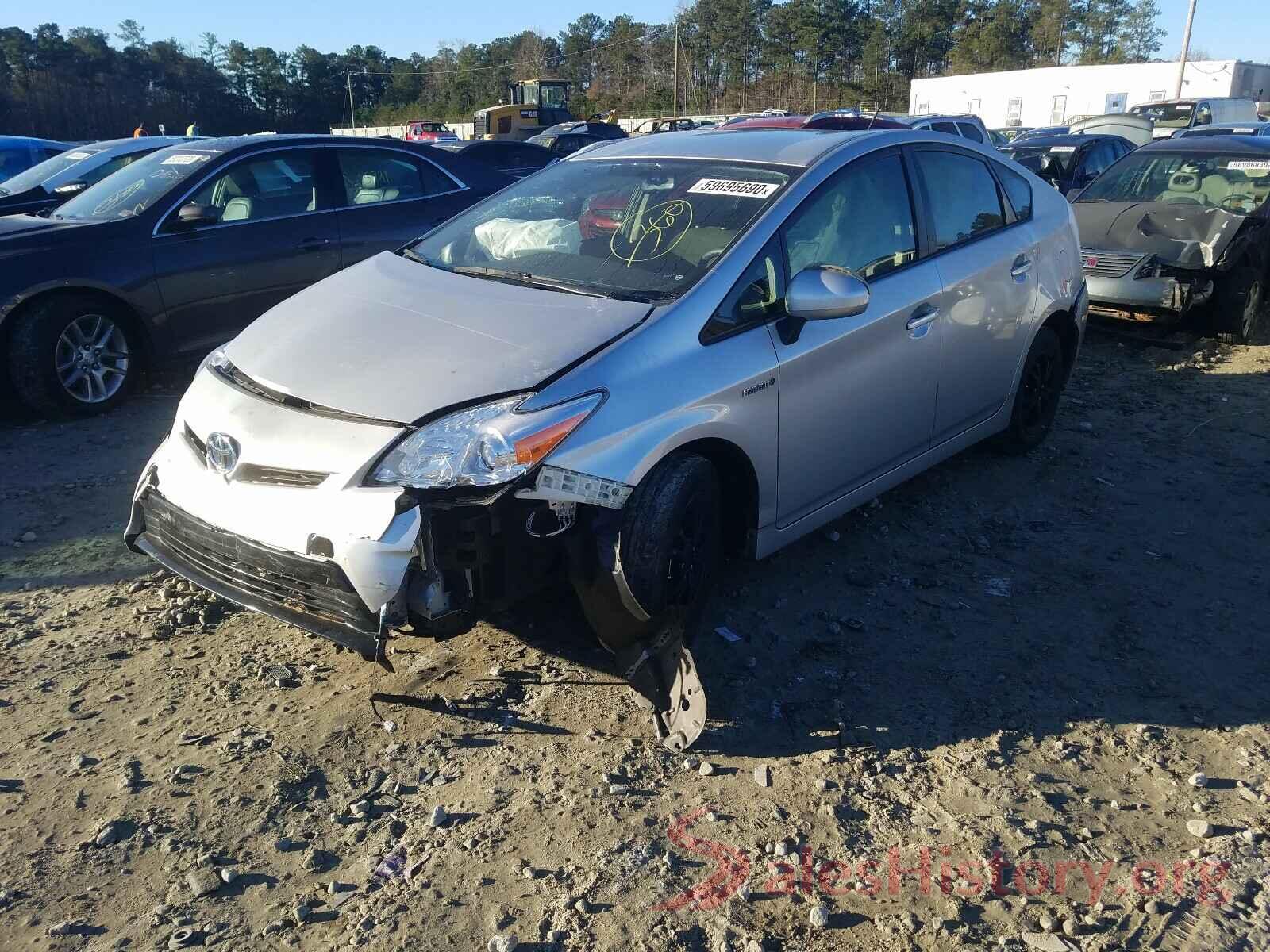 JTDKN3DU7F0479969 2015 TOYOTA PRIUS