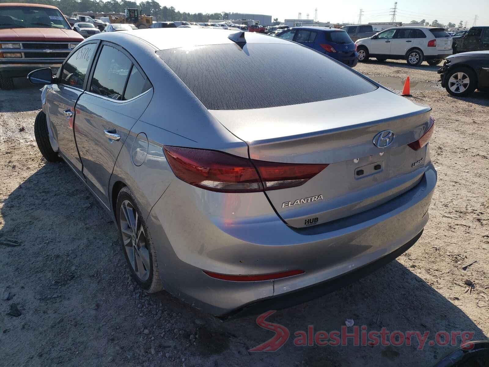 5NPD84LF5HH181189 2017 HYUNDAI ELANTRA