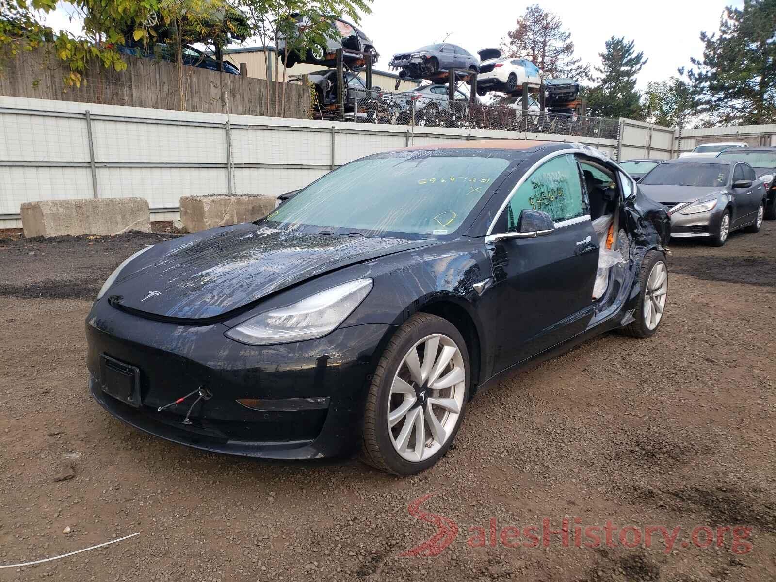 5YJ3E1EBXJF086659 2018 TESLA MODEL 3