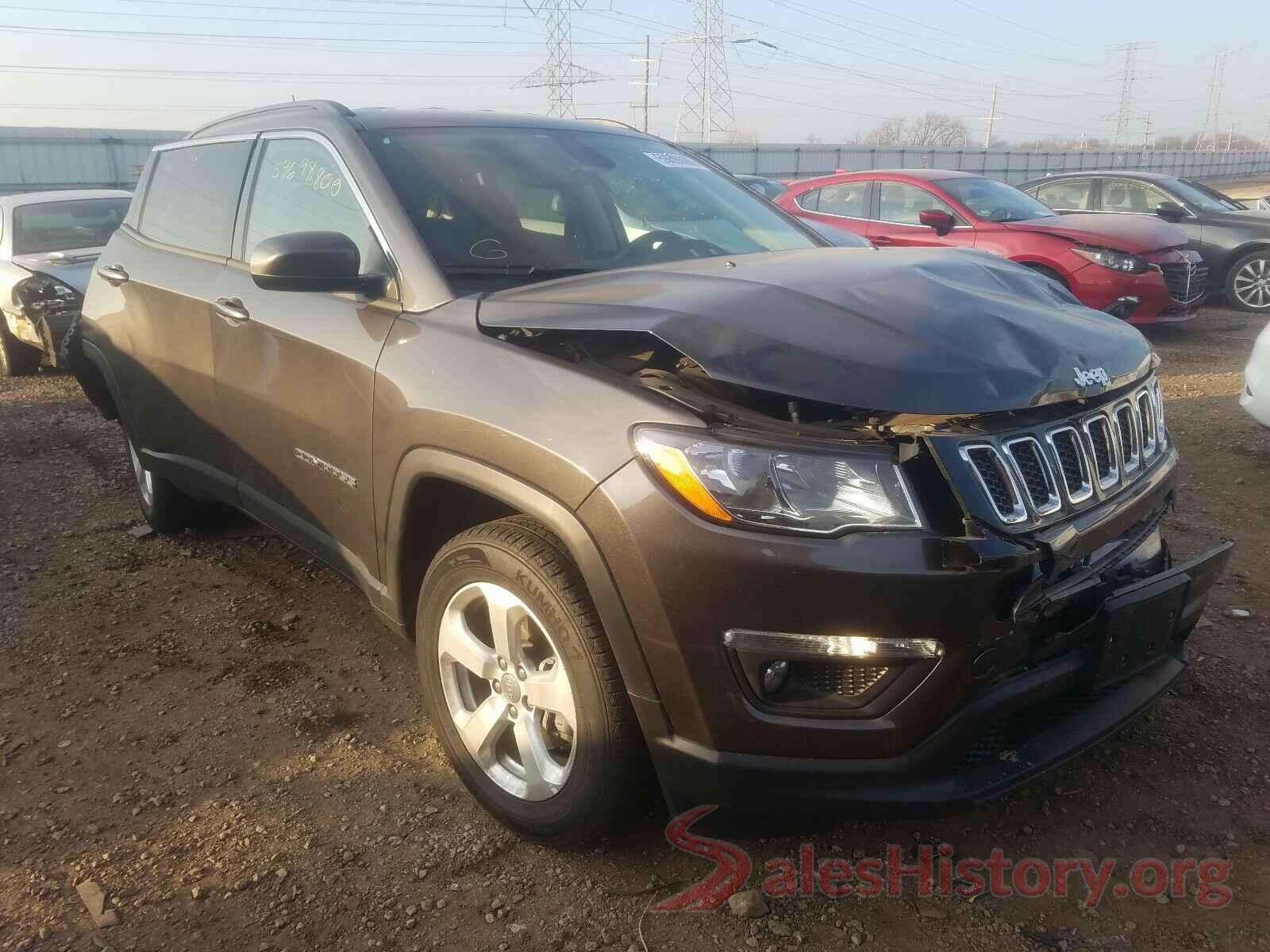 3C4NJCBBXKT616149 2019 JEEP COMPASS