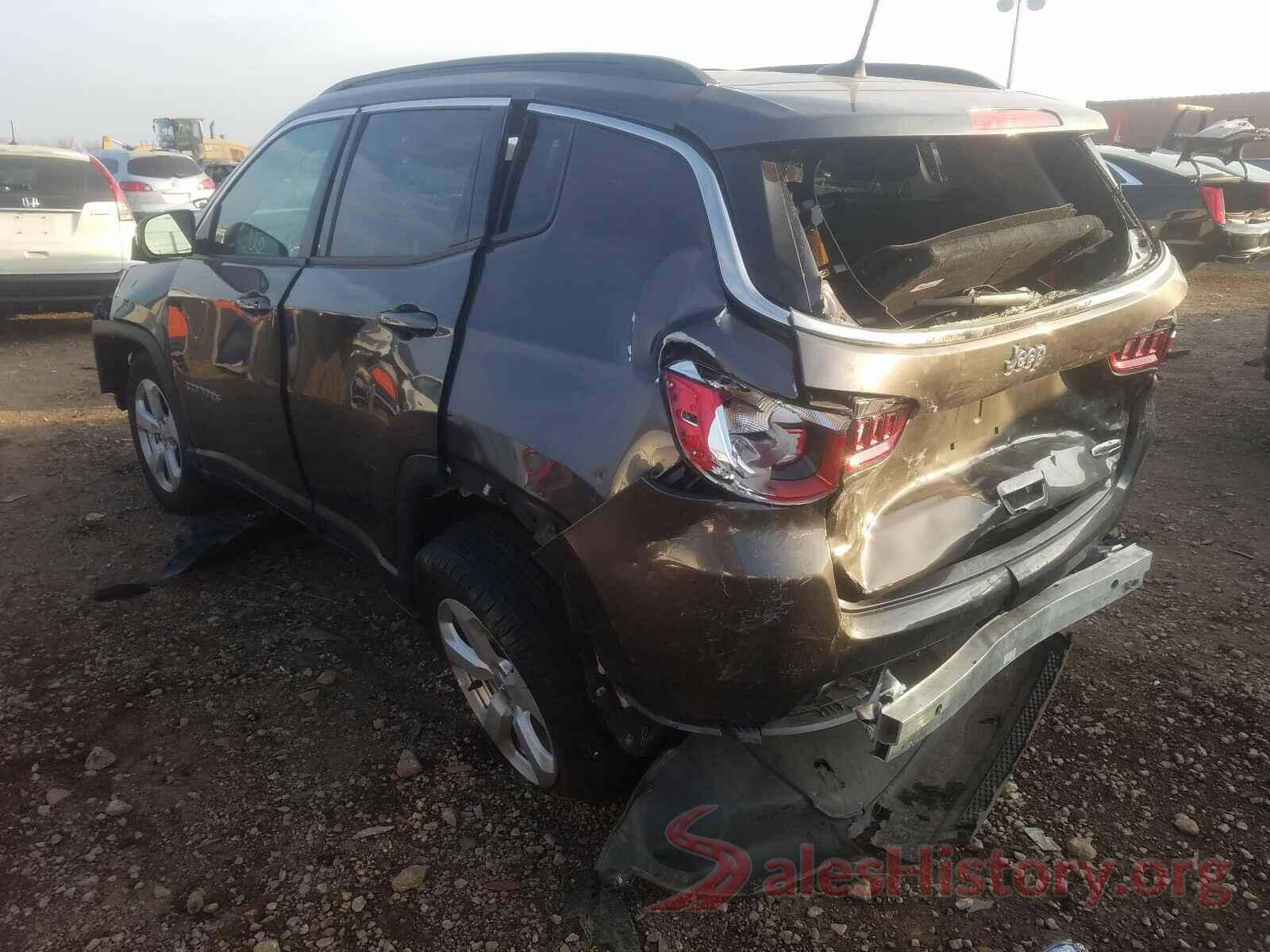 3C4NJCBBXKT616149 2019 JEEP COMPASS