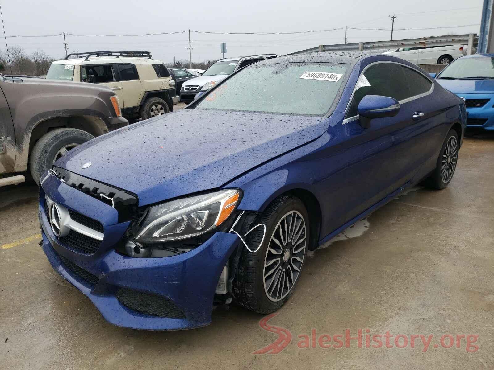 WDDWJ4KB3HF339069 2017 MERCEDES-BENZ C CLASS