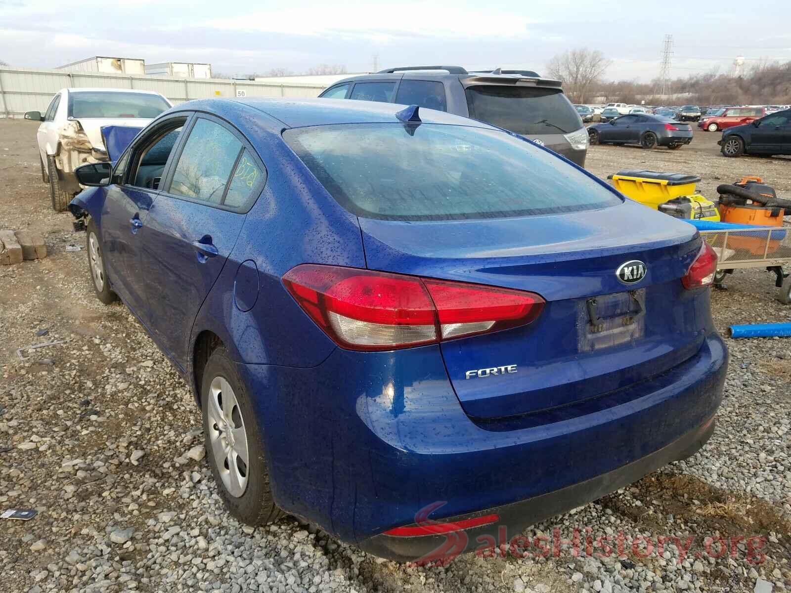 3KPFK4A76HE050413 2017 KIA FORTE