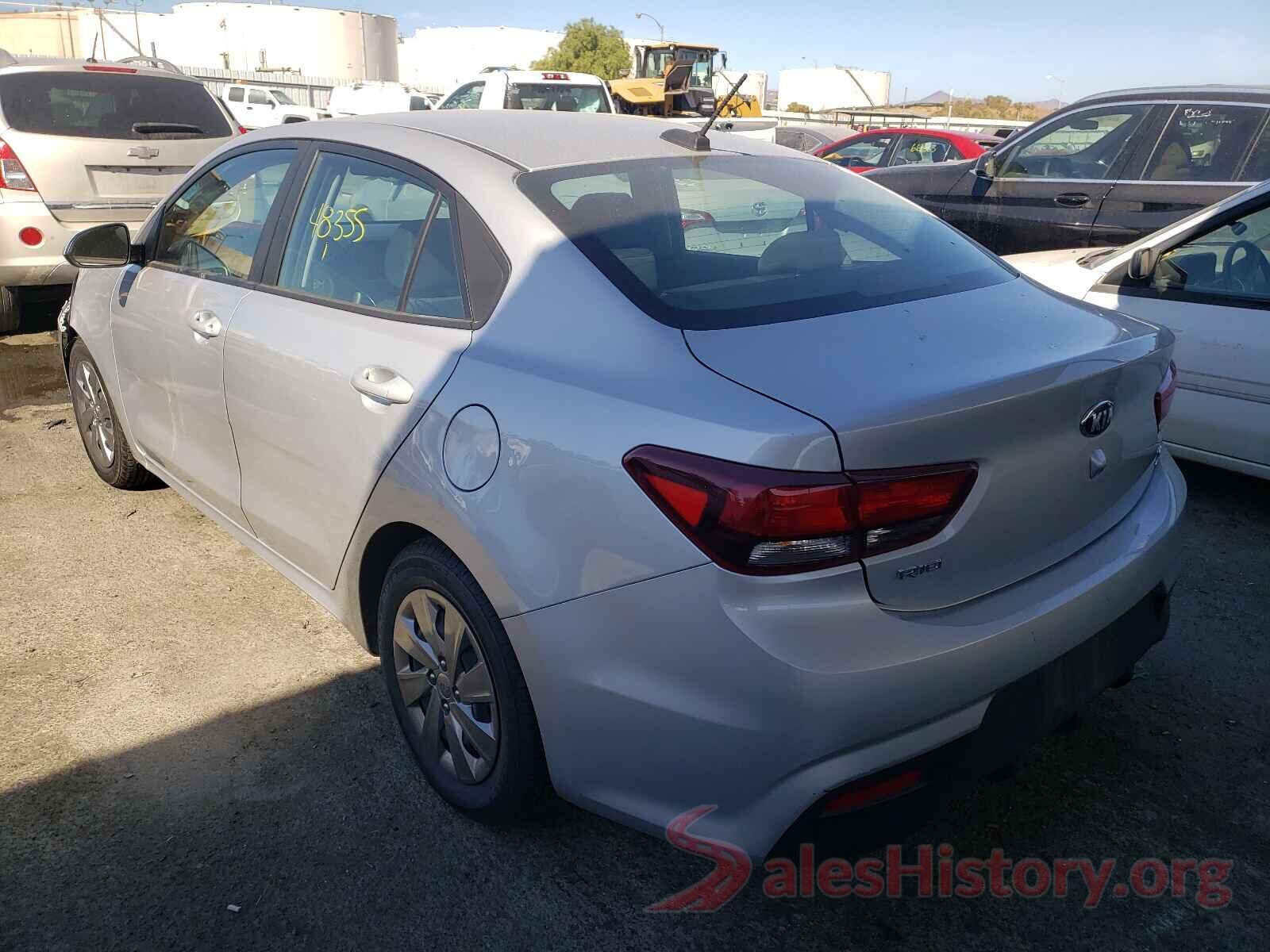 3KPA24AB9KE216378 2019 KIA RIO