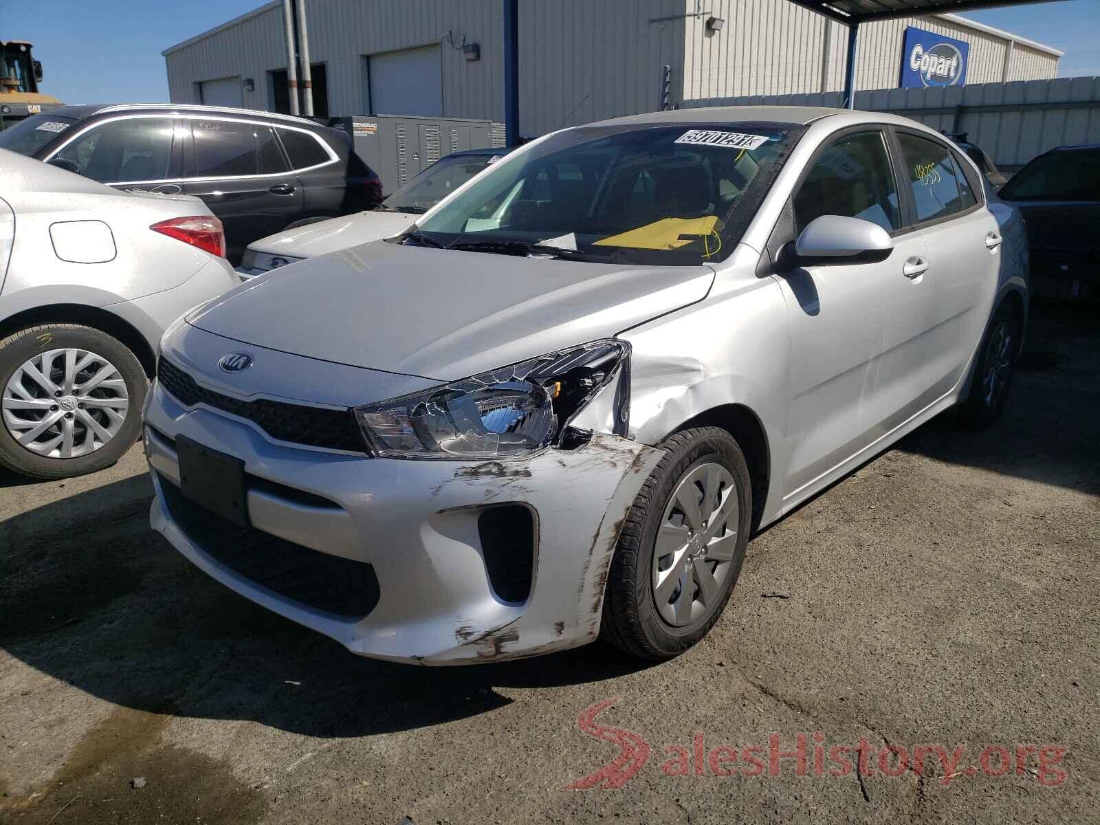 3KPA24AB9KE216378 2019 KIA RIO